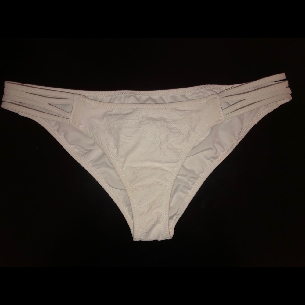 Floral white bottoms